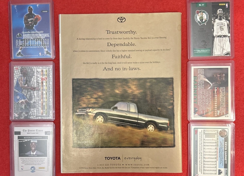 Kevin Garnett - May 3, 1999 Sports Illustrated Magazine with 6 Different Cards - Image 2 of 4