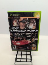 Jeu Vidéo Midnight Club II - Version PAL FR Pour Microsoft Xbox - Bon état (boîtier + Instructions)