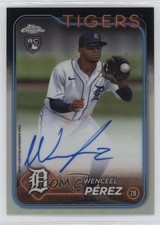 2024 Topps Chrome Update Refractor 318/499 Wenceel Perez Pérez #RA-WP Auto 17cj