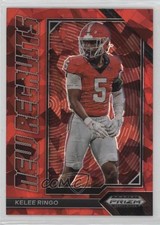 2023 Panini Prizm Draft Picks New Recruits Red Ice Kelee Ringo #NR-16 02sc