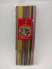 Mixs-Flowers Thai Incense 9" Spa Sticks Scents Diffused Best Aroma with Natural