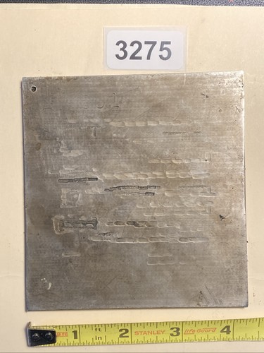 American Bank Note Company Printing Plate - Picture 2 of 2