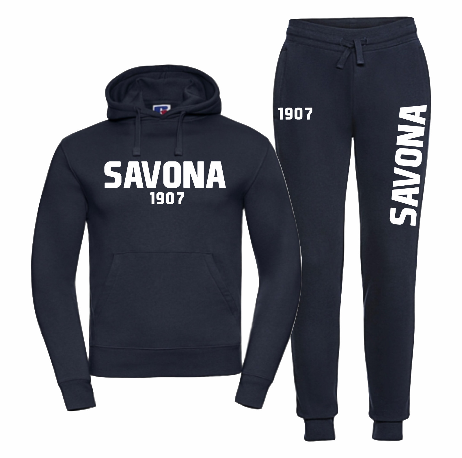 Tuta Lifestyle Savona 1907 Felpa Cappuccio - Outfit Sportivo