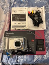 Panasonic LUMIX-DMC-ZS1-10.1 MP-Digital Camera-SD Card  Accessories In Box-Mint