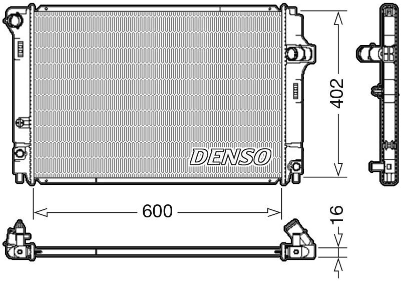 Denso Drm50089 Engine Cooling Radiator - Image 4