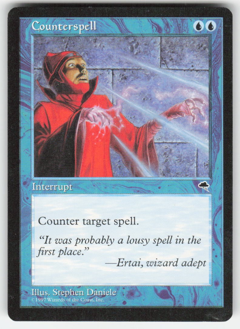 1997 Counterspell Tempest 57/350 MTG