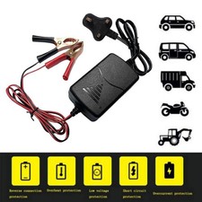Automatik Autobatterie Ladegerät 12V Trickle Van Wohnmobil Wohnwagen Motorrad Quad 