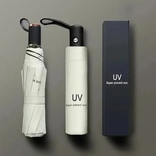 Umbrella Mini Folding Automatic Anti UV Rain Sun Portable Windproof Unisex
