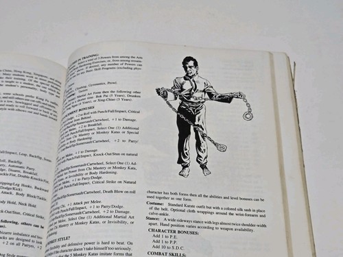 Ninjas and Superspies RPG Book Palladium Presents by Erick Wujcik 1988 No.525 - Picture 12 of 13