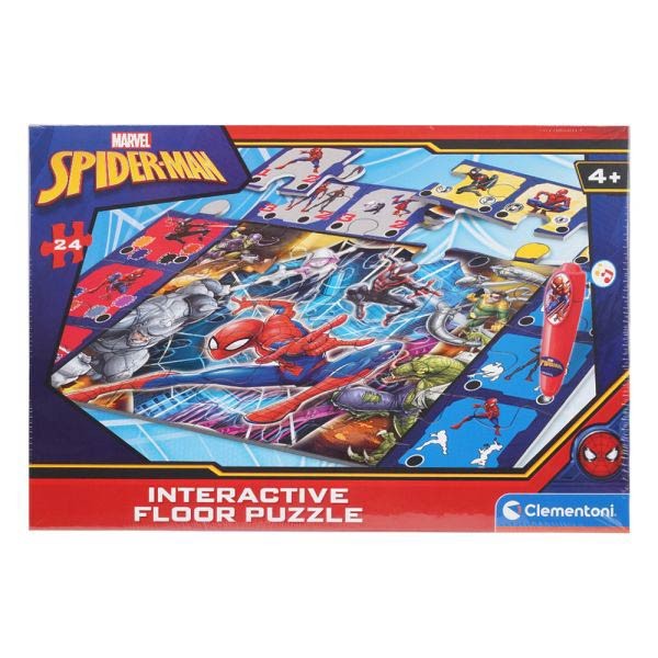 Merchandising Clementoni: Interactive Floor Puzzle Spiderman - Immagine 5