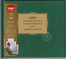 SACD Liszt Hungarian Rhapsodies Transcendental Studies Cziffra 3-Disc Set