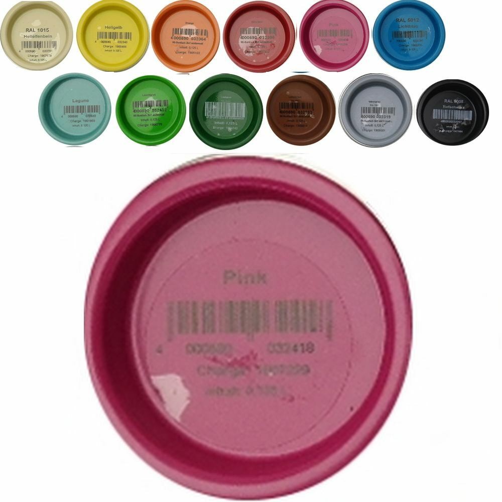 (€31,20/l) 125 ml Wilckens 2in1 BUNTLACK 30 Farben seidenmatt DIY basteln Hobby