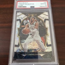 2022 PANINI SELECT scope  #20 TYRESE HALIBURTON ROOKIE RC PSA 10