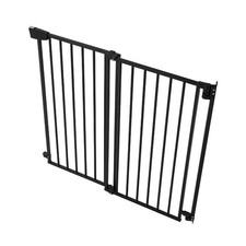 Baby Gate for Stairs 28-43 in Adjustable Width 36 in High Dog Gate No Bottom Bar