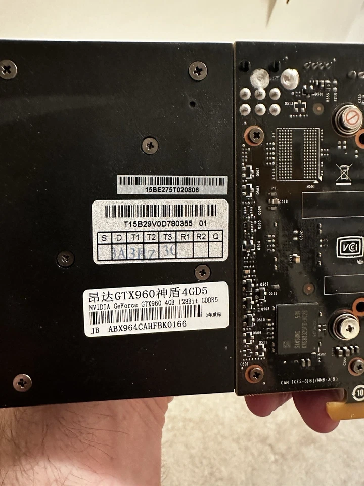 PNY GeForce GTX 960 4GB GDDR5 PCI Express 3.0 x16 SLI 支持显卡 VCGG — 第 2/3 张图片