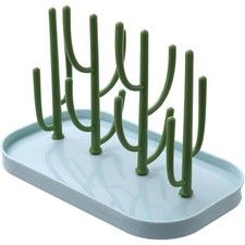 Creative Tree Baby Bottle Drying Rack with Base for Bottles Teats Cups