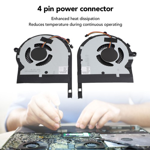 Laptop Cooling Fan Professional Replacement CPU GPU Cooling Fan For FX504 FX5 FY - Afbeelding 6 van 22