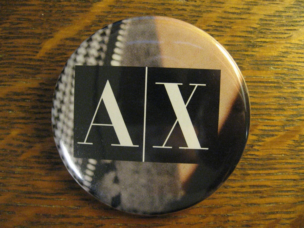 Giorgio Armani Exchange Designer Store Logo Advertisement Pocket Lipstick Mirror