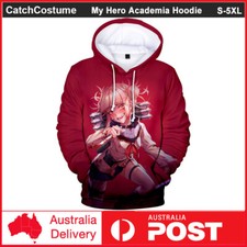 My Hero Academia Himiko Toga Hoodie 3D Print Cosplay Sweatshirt Pullover Jacket