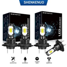 For Mercedes-Benz R350 2006-2009 4x 6000K LED Headlight Kit High Low Beam Bulbs