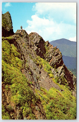 Postcard The Appalachian Trail At Charlies Bunion Great Smoky Mountains Unposted