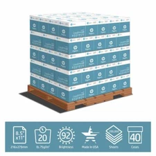 HP Printer Paper Copy & Print 20lb, 8.5x11, Letter Paper, 20lb, 92 Bright