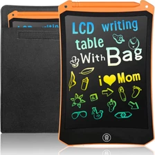 YIHOPE TB-ORANGE-8 Writing Tablet Lcd Drawing Board Kids Electronic Pad Doodl...