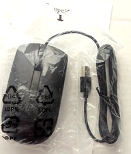 Standard Black Mouse with Wheel Scroll Button - USB NEW unopened package
