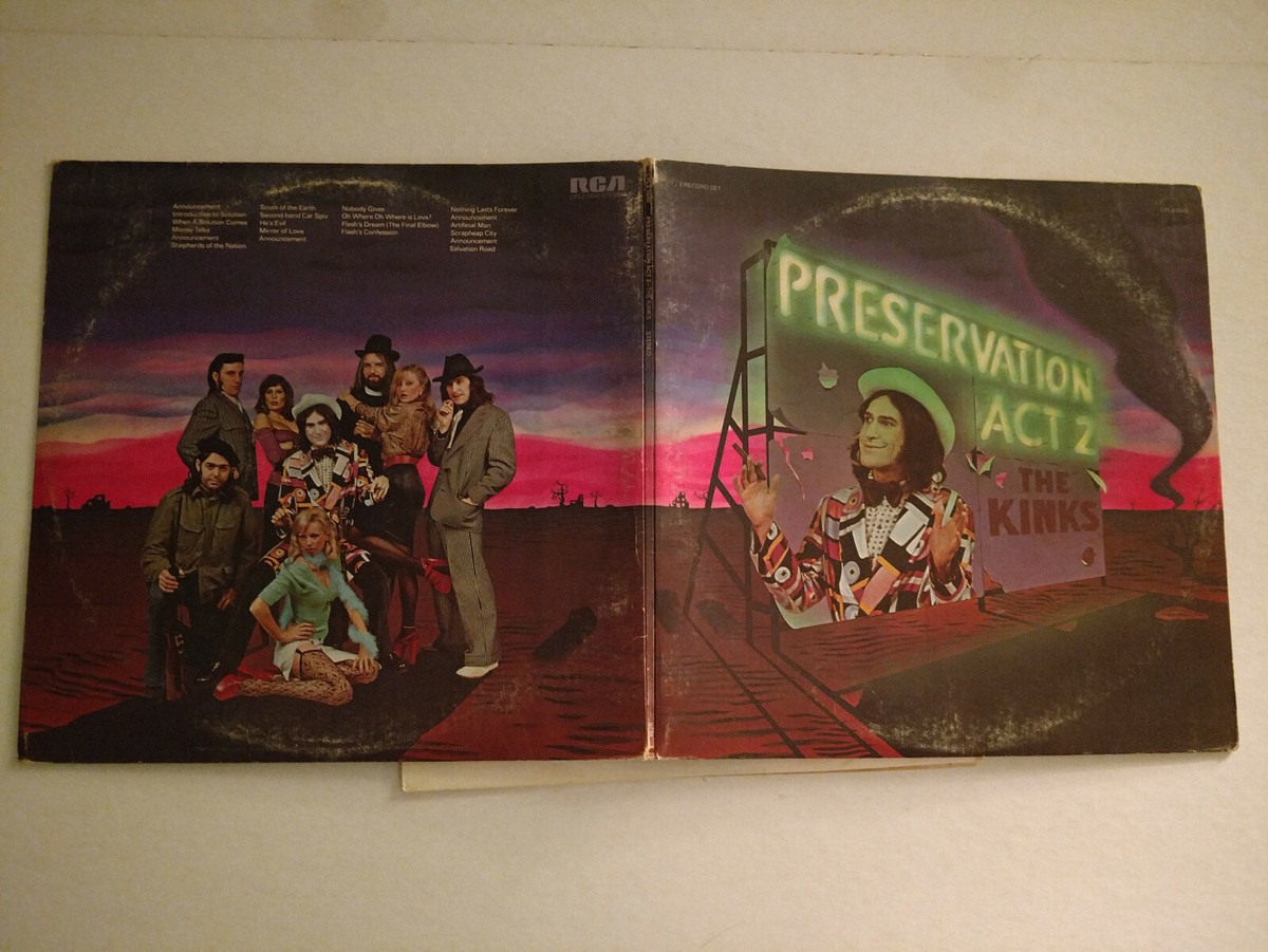 ザ・キンクス:Preservation Act.2❤国内初版2LP Amazon.co.jp: Preservation Act 2: ミュージック