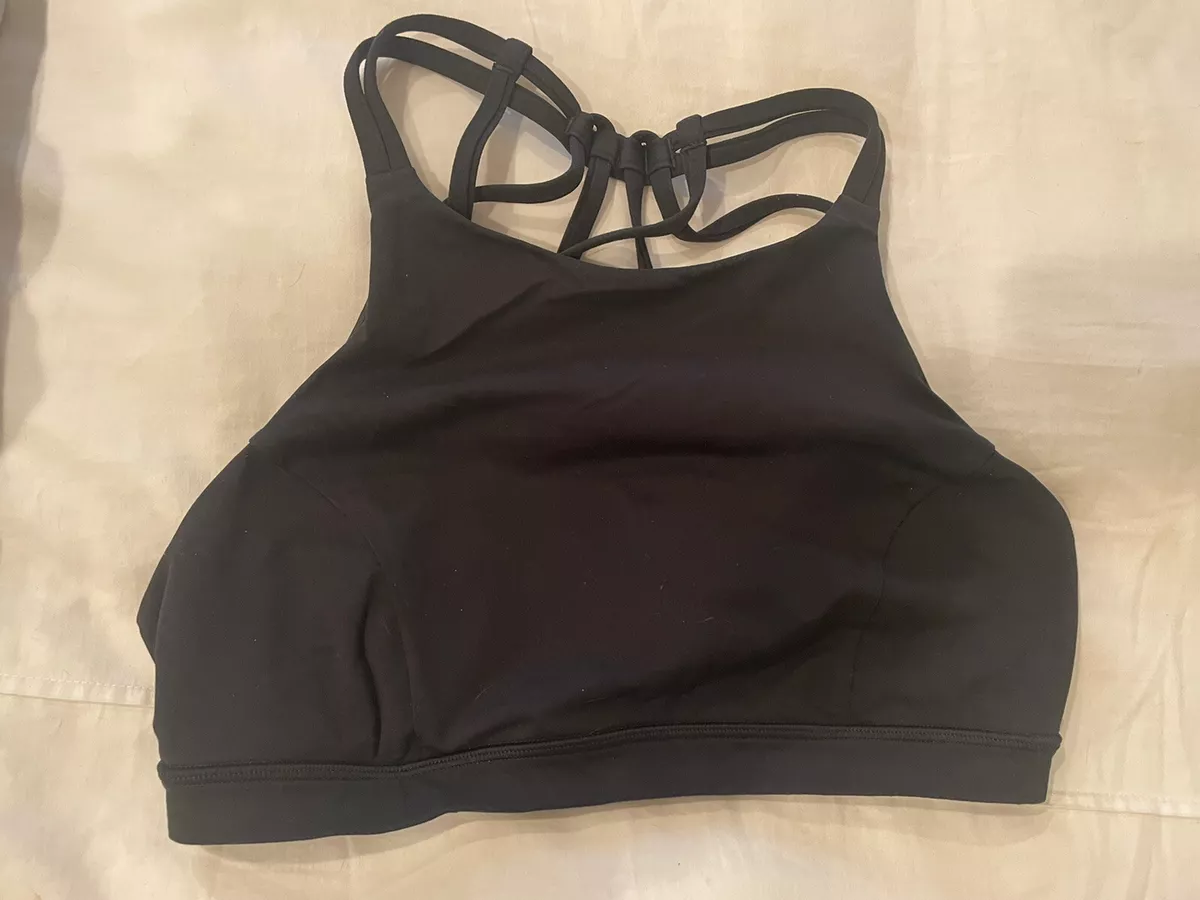 Lululemon Halter Black Sports Bra 6