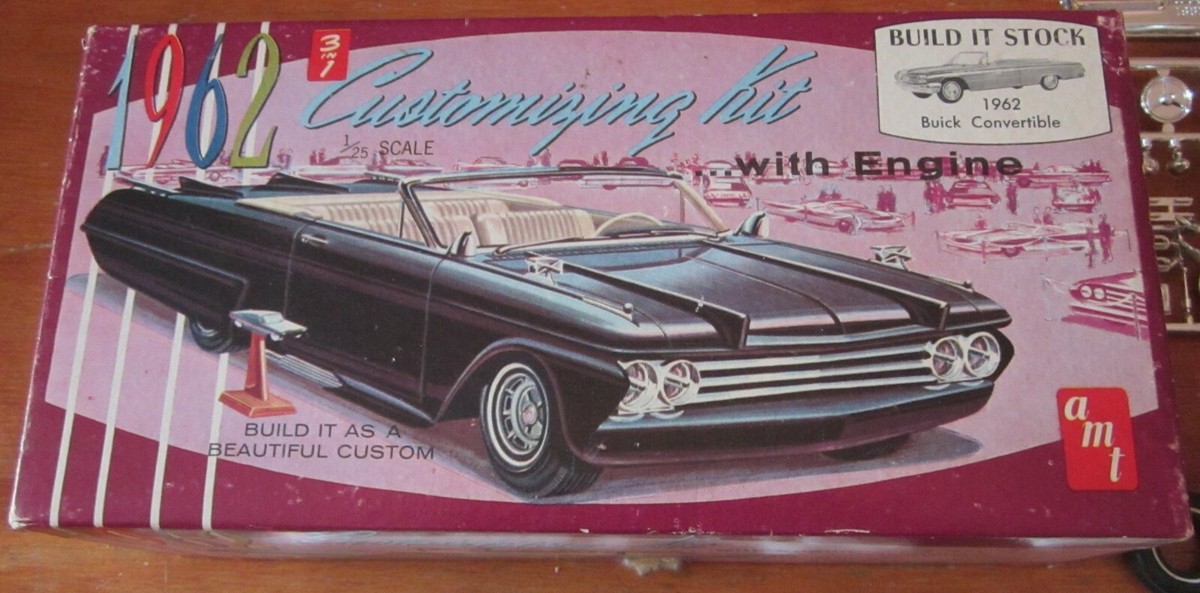 AMT 1962 Buick Electra 225 Convertible Kit # K512