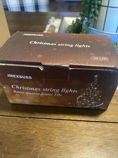 JMEXSUSS 66Ft 200 LED White Christmas String Lights Indoor, Christmas Lights Out