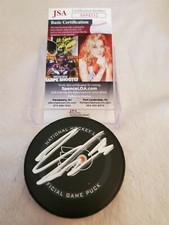 ZAYDE WISDOM signed FLYERS official game puck JSA COA