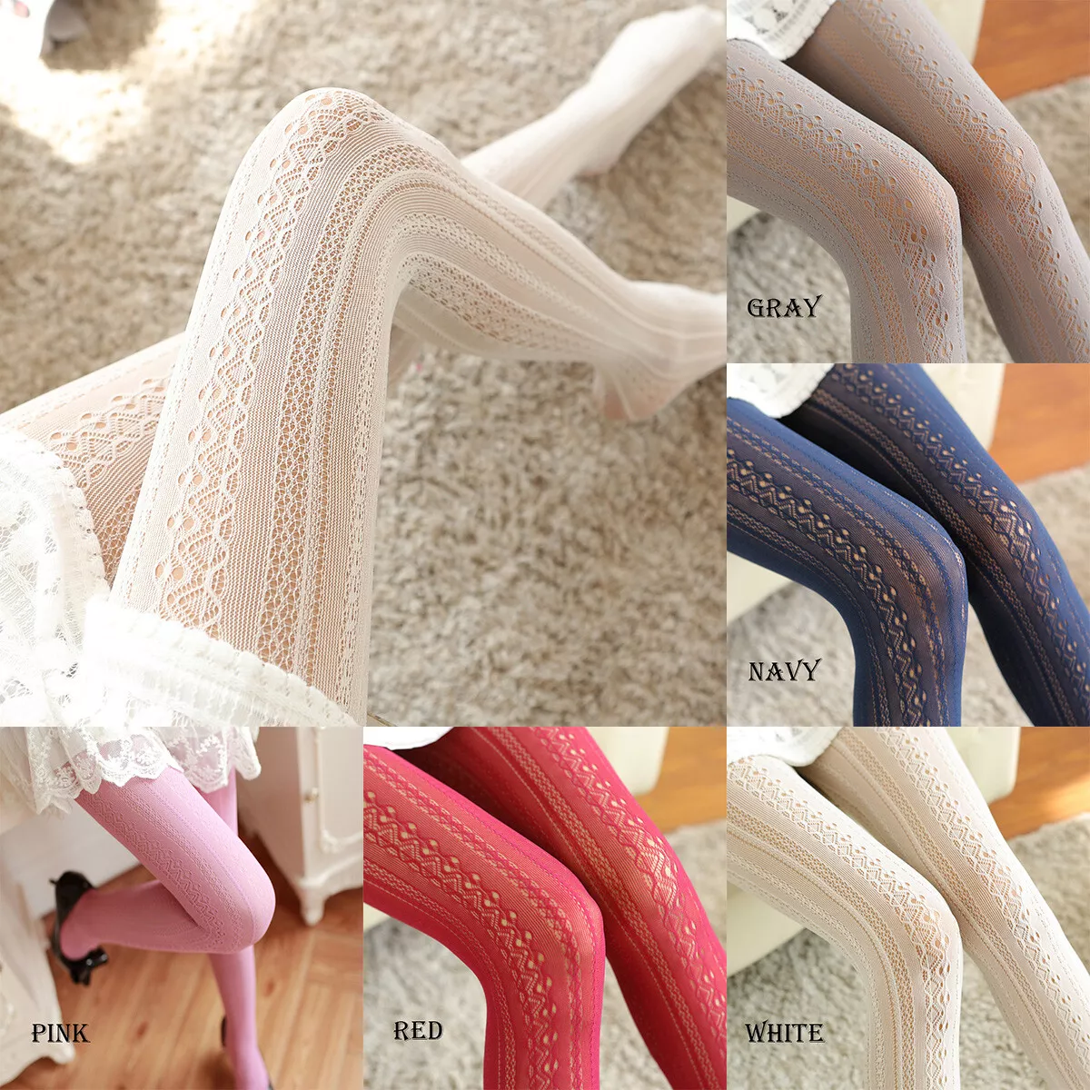Cute on sale patterned tights