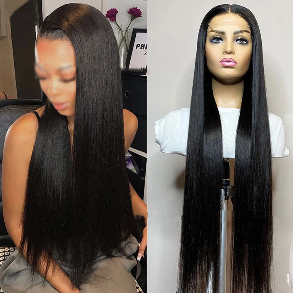 Lace wigs black clearance hair