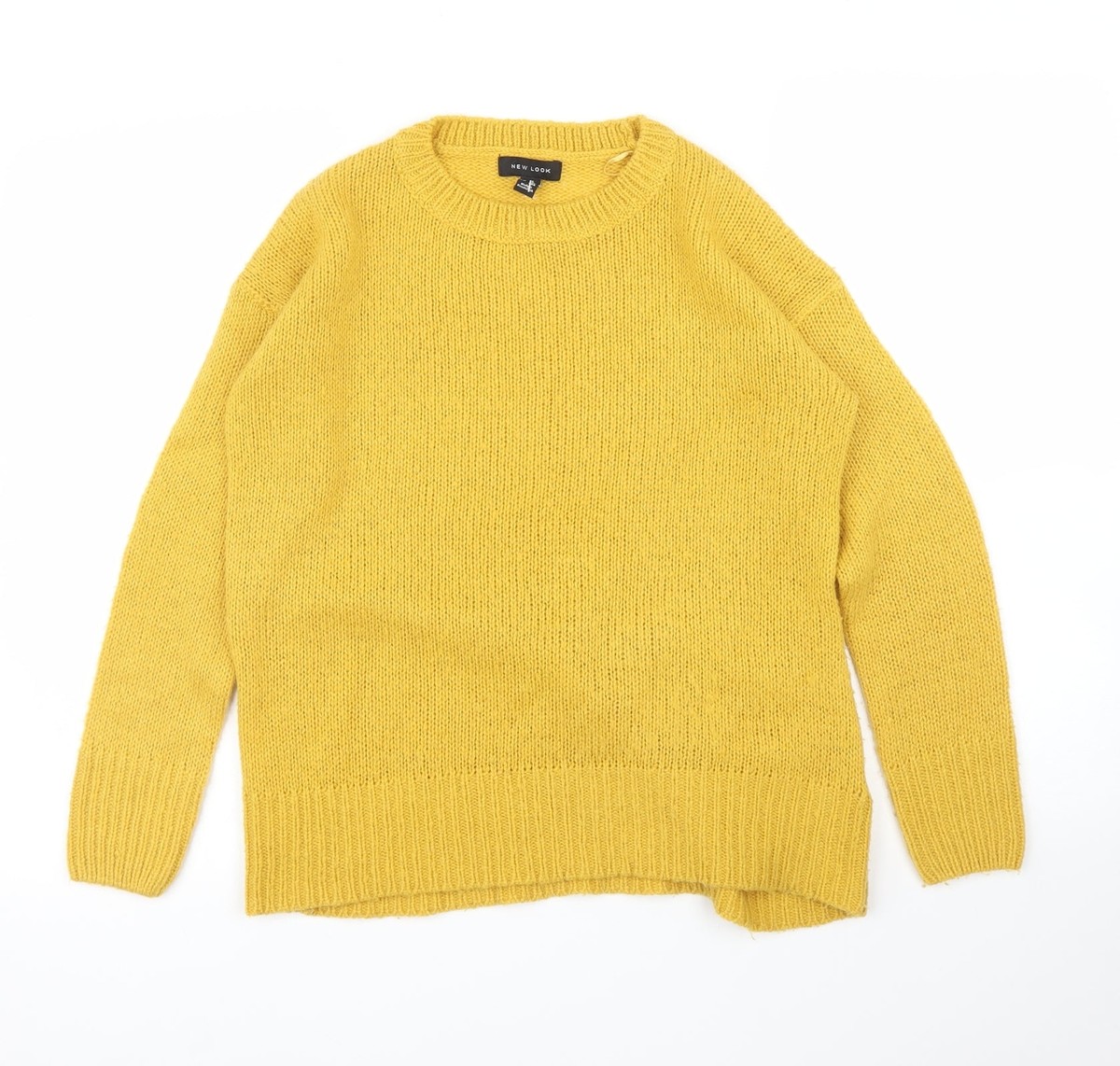 トップス YOKE INTARSIA CREWNECK SWEATER YELLOW YOKE INTARSIA CREWNECK SWEATER YELLOW