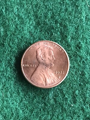 2022 Lincoln Penny D Mint mark Error (See Pics)