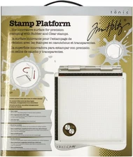 Tim Holtz FULL SIZE  Stamp Platform New with  FREE Full size Neoprene Sleeve