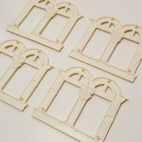 Replacement Front Windows For Fisher Price Grand Mansion Dollhouse - Picture 4 of 6