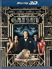 The Great Gatsby (Blu-ray 3D + Blu-ray ) Dicaprio  