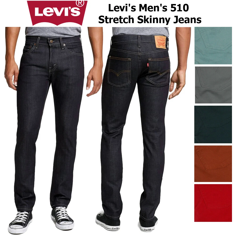 Pantalones de elásticos elásticos hombre Levi's 510