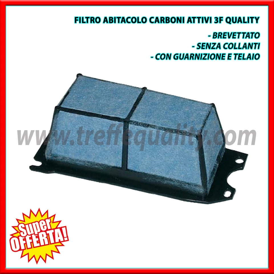 Filtro abitacolo ai carboni attivi 3FQ per Dodge Nitro, Jeep Cherokee III-IV - Image 2 of 4