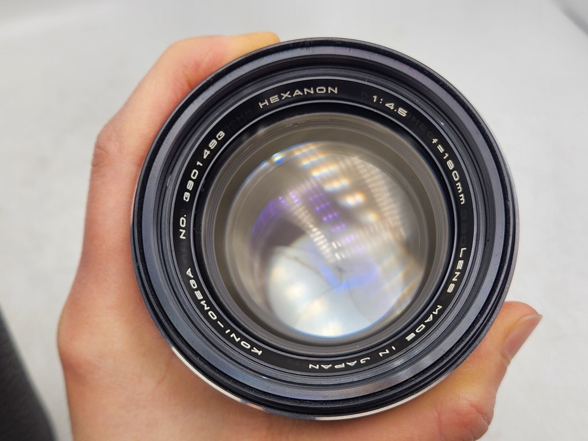 Konica Koni Omega Hexanon 180mm F4.5 Prime Lens for Koni