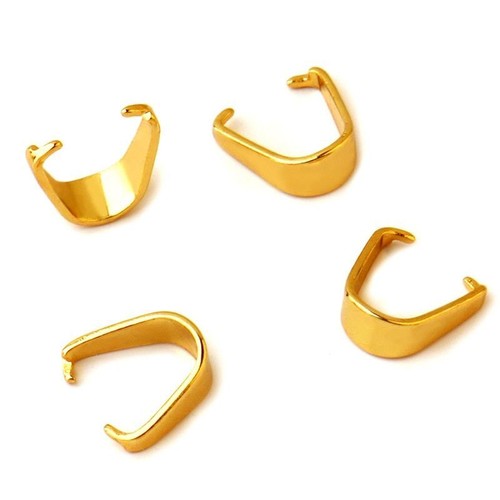 Stainless Steel Pendant Clips Clasps Metal Hook Connector Jewelry Findings 20pcs - Picture 6 of 14