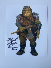 HUGH SPIGHT In Person Signed Autograph 20x25cm STAR WARS