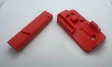 Glock 17 Gunsmith Armorer's Tools, Bench Block and Magwell Vice Block Combo RED