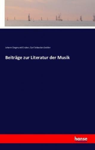 Thumbnail - Beiträge Zur Literatur Der Musik 3414