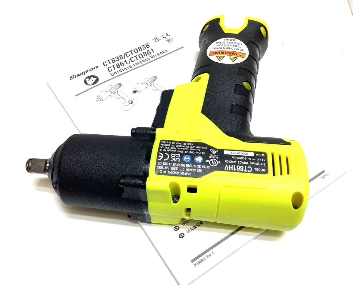 New Snap-on™ Lithium Ion CT861HVDB 14.4V 3/8