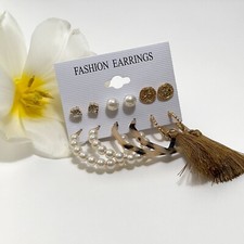Earrings Set for Women Girls 6 Pairs