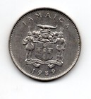 Jamaica 1989, Butterfly and flower at center, 10 cents — photo 2